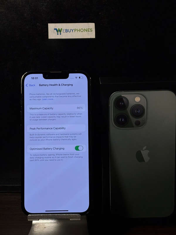 Apple iPhone 13 pro 128GB Alpine Green CPO