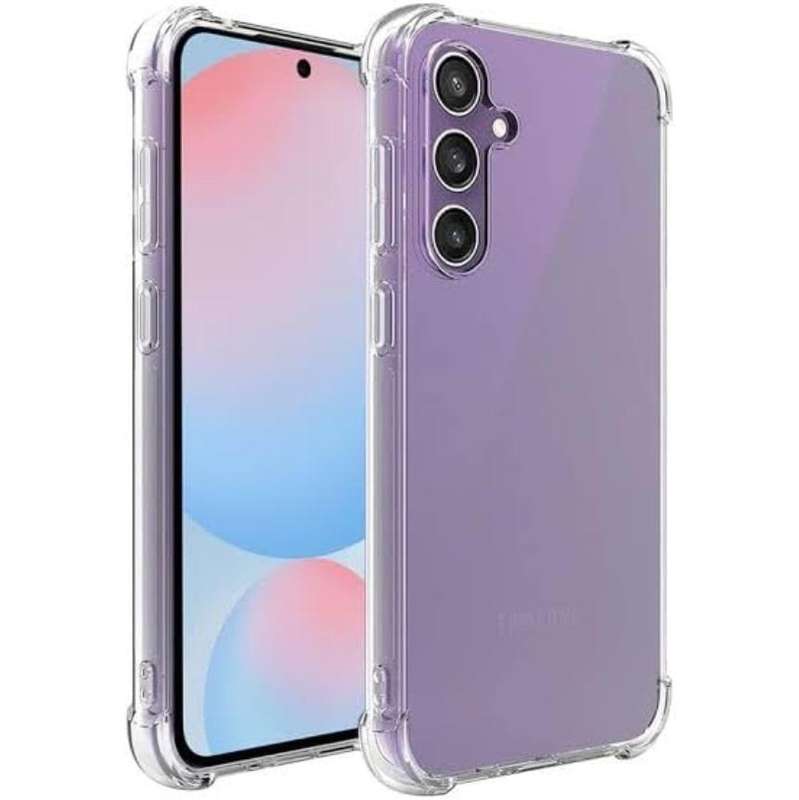 Samsung S25 plus - Protective Shockproof Transparent Gel Case