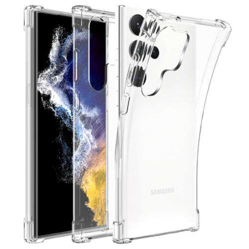 Samsung S23 Ultra - Protective Shockproof Transparent Gel Case