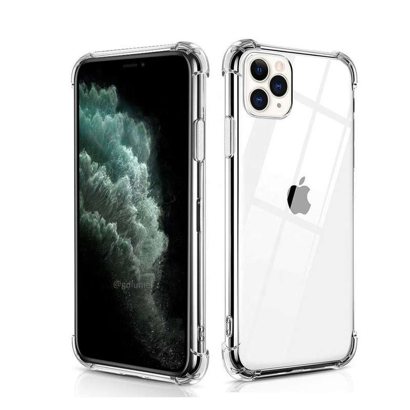 Iphone 11 pro - Protective Shockproof Transparent Gel Case