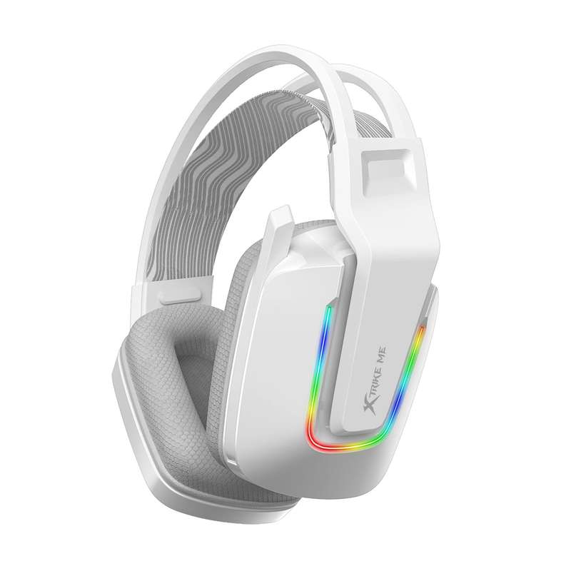 XTRIKE-ME Wired Gaming Headset Model GH-712 - gaming headset RGB - White