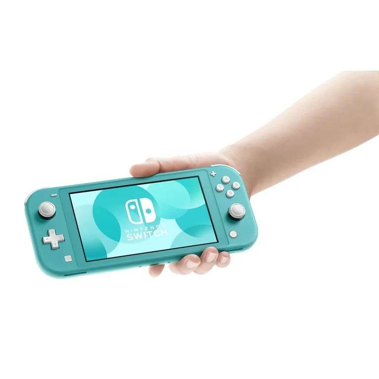 Nintendo switch lite 32GB with charger with pouch - Turquoise