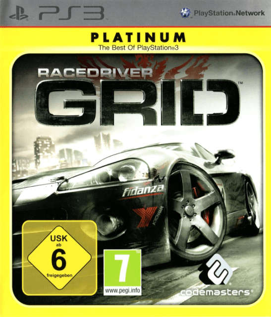Race Driver: Grid - Ps3 game