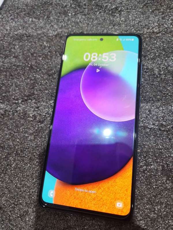 Samsung galaxy a52 dual sim -4g  lte- 128gb  sm-a525f /ds- awesome blue