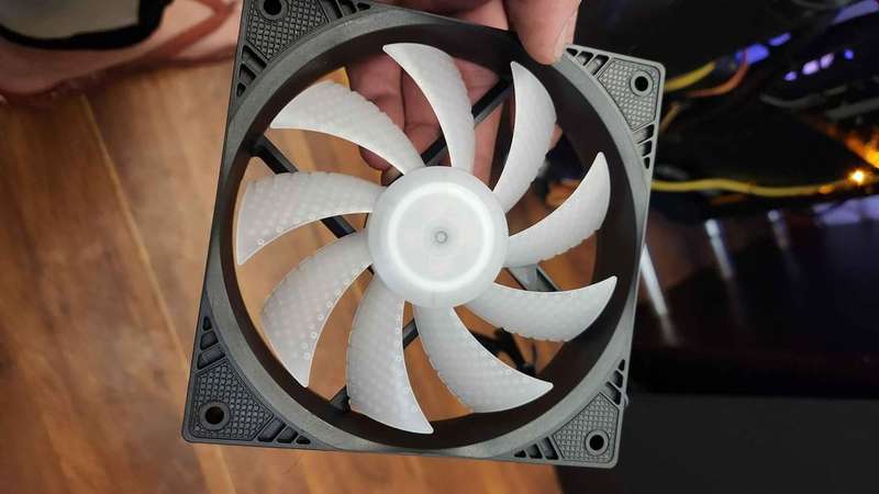 rgb case fan 120mm - black