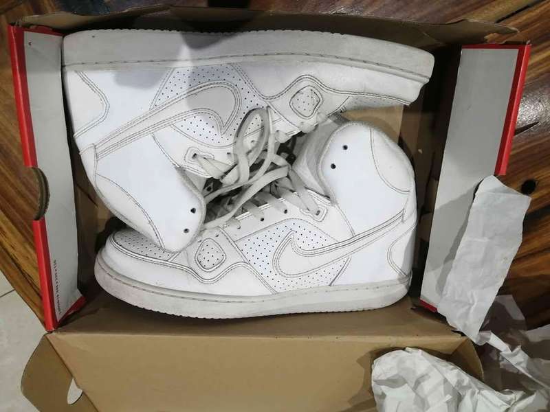 Nike son of force mid (white)  Size 11 - in the box