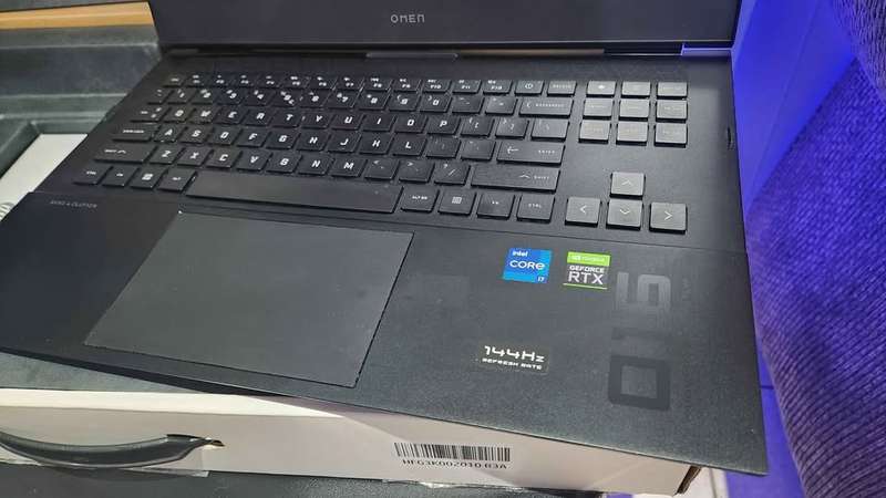 Hp Omen 16-b0001ni gaming laptop 16.1" i7-11th gen, 16gb ram, 512gb nvme ssd, nvidia rtx 3060 6gb