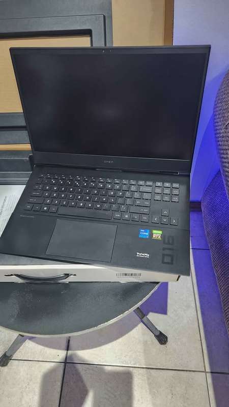 Hp Omen 16-b0001ni gaming laptop 16.1" i7-11th gen, 16gb ram, 512gb nvme ssd, nvidia rtx 3060 6gb