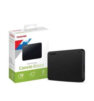 Toshiba Canvio basics 4TB Portable Harddrive - Black- basically new