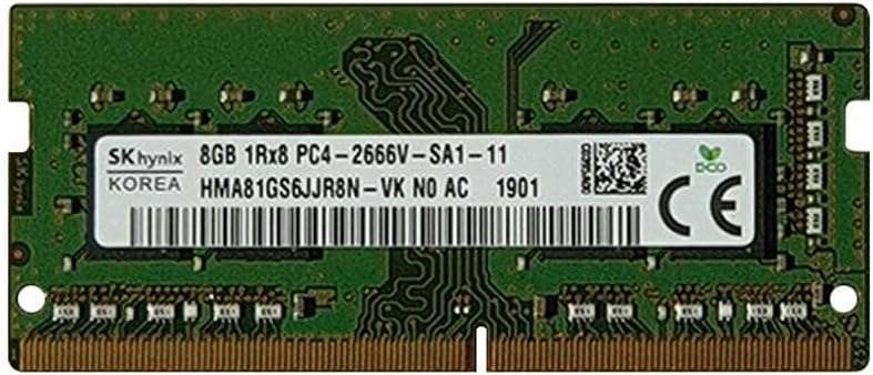 Sk hynix 8gb ddr4 ram 1Rx8 pc4-2666v-SA1-11 SODIMM - laptop ram