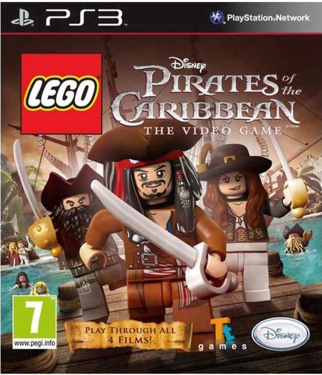 Lego Pirates of the Caribbean: The Video Game - Ps3 game