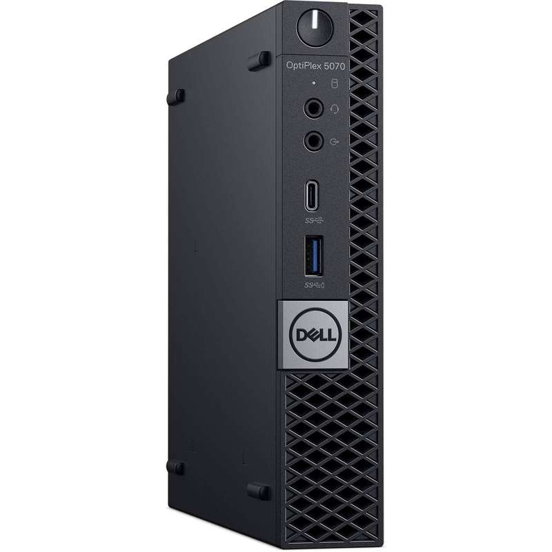 Dell Optiplex 5070 MFF Computer i5-8500T (6 Cores), 8GB ddr4 ram, 256GB nvme SSD