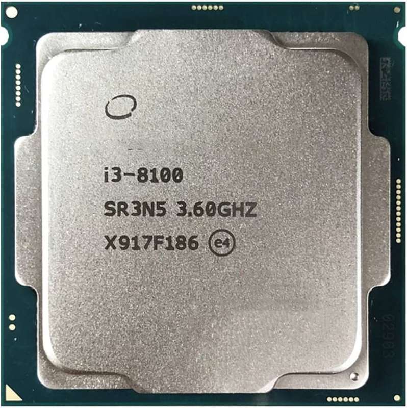 Intel quad core i3 8100 @ 3.6GHZ LGA 1151 Compatible - desktop cpu