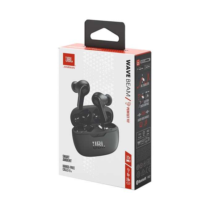 JBL Harman- Wave Beam- Wireless Bluetooth Earbuds