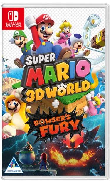 Super Mario 3D World + Bowser's Fury - Nintendo switch game