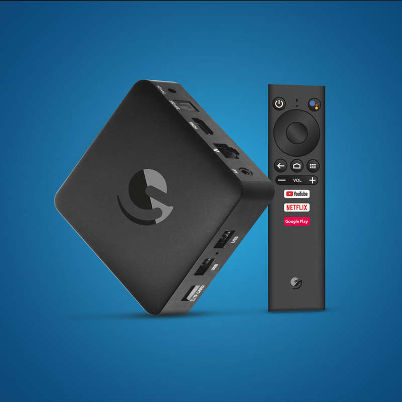 Ematic 4K Ultra-HD Android TV Box - AGT419 & Accessories- (Boxed)