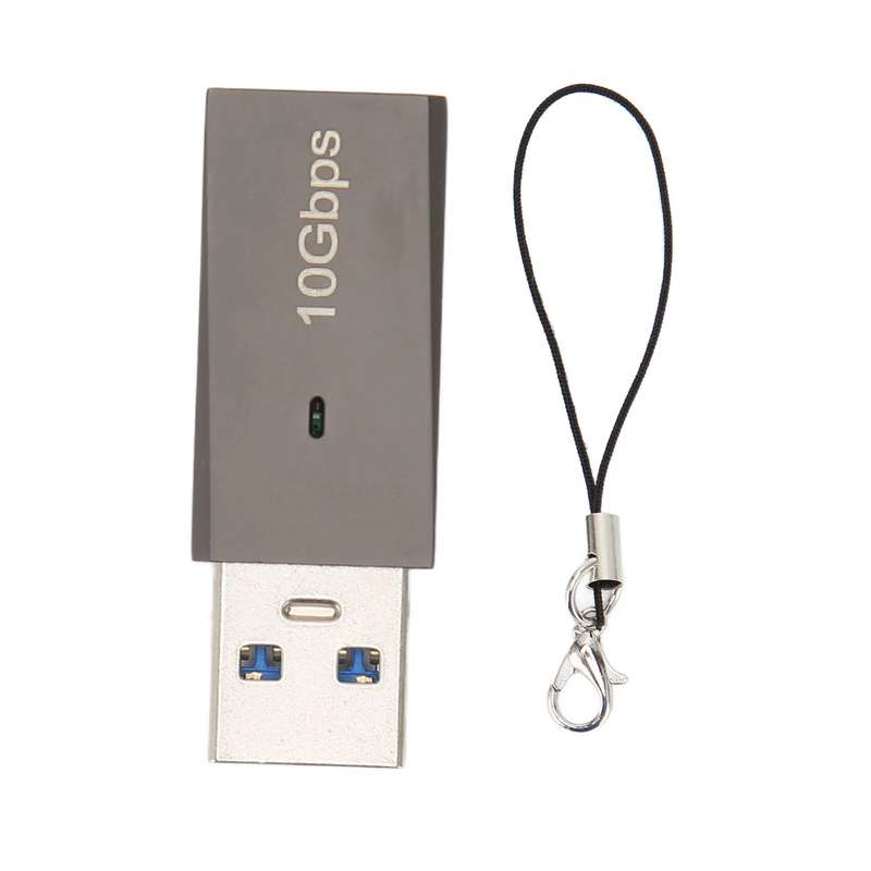 USB 3.1 to Type-C Adapter Gen 2 10 Gbps - Zinc