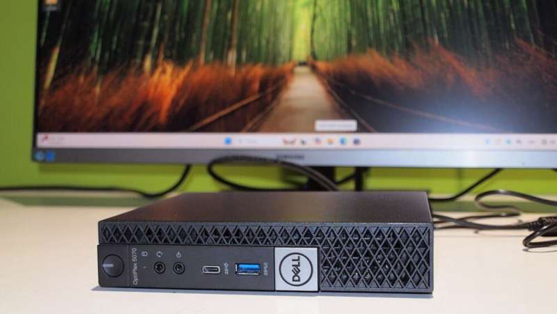 Dell Optiplex 5070 MFF Computer i5-8500T (6 Cores), 8GB ddr4 ram, 256GB nvme SSD