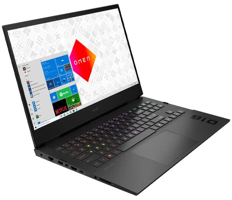 Hp Omen 16-b0001ni gaming laptop 16.1" i7-11th gen, 16gb ram, 512gb nvme ssd, nvidia rtx 3060 6gb