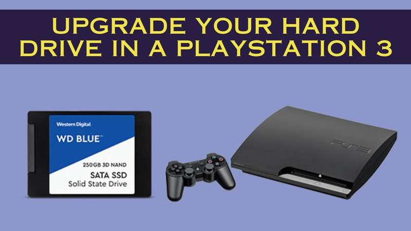 Playstation 3 slim console - 250gb ssd upgraded - 1x controller and cables
