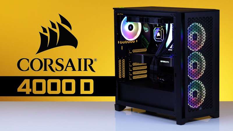 Gaming PC Corsair 4000D RGB - Octa Core i7 10700, 32gb ram, 1tb ssd, Nvidia Rtx 3070 8gb ddr6