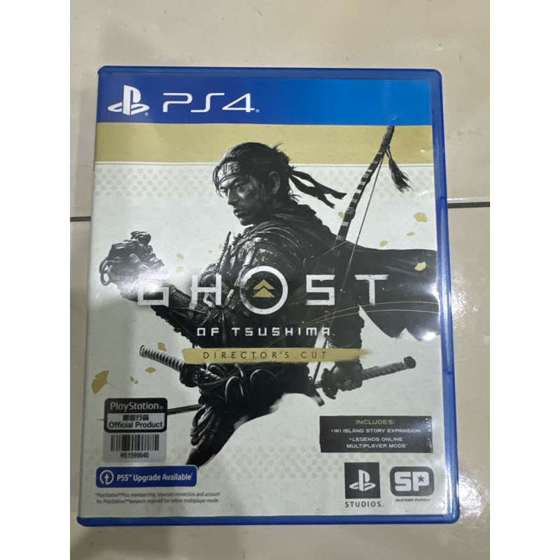 Ghost of Tsushima :Director's Cut - Ps4 game (ps5 Upgradable)