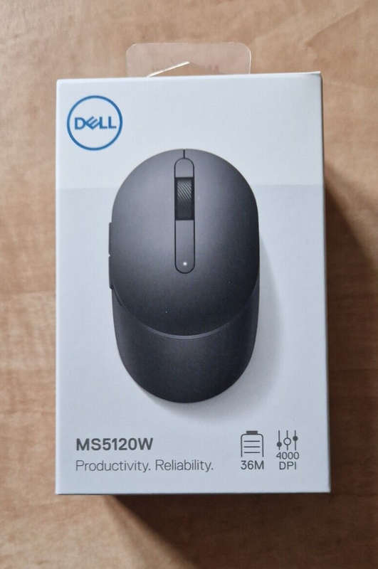 Dell MS5120W Pro Wireless Mouse - Black Mouse