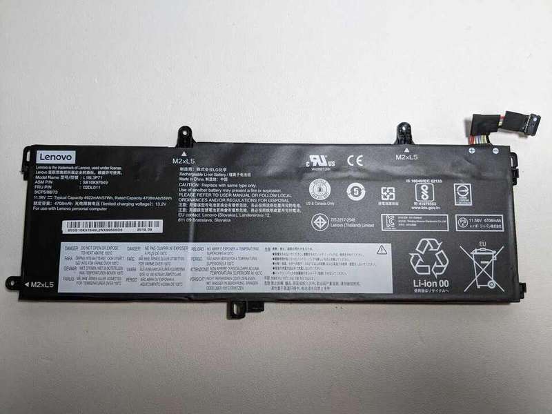 Lenovo ThinkPad T590, P53S, T15 - Battery 11.52V 4922mAh/57Wh -L18L3P71