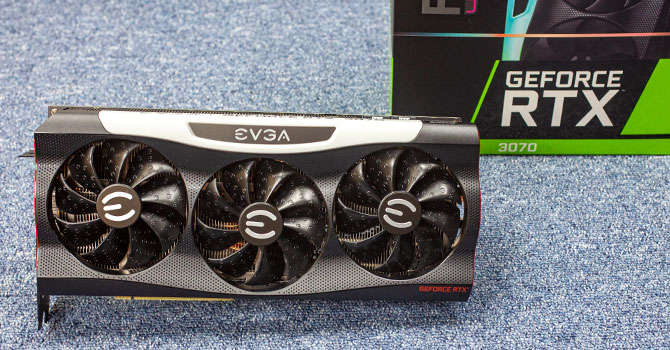 Desktop graphics - evga geforce rtx 3070 ftw3 ultra gaming