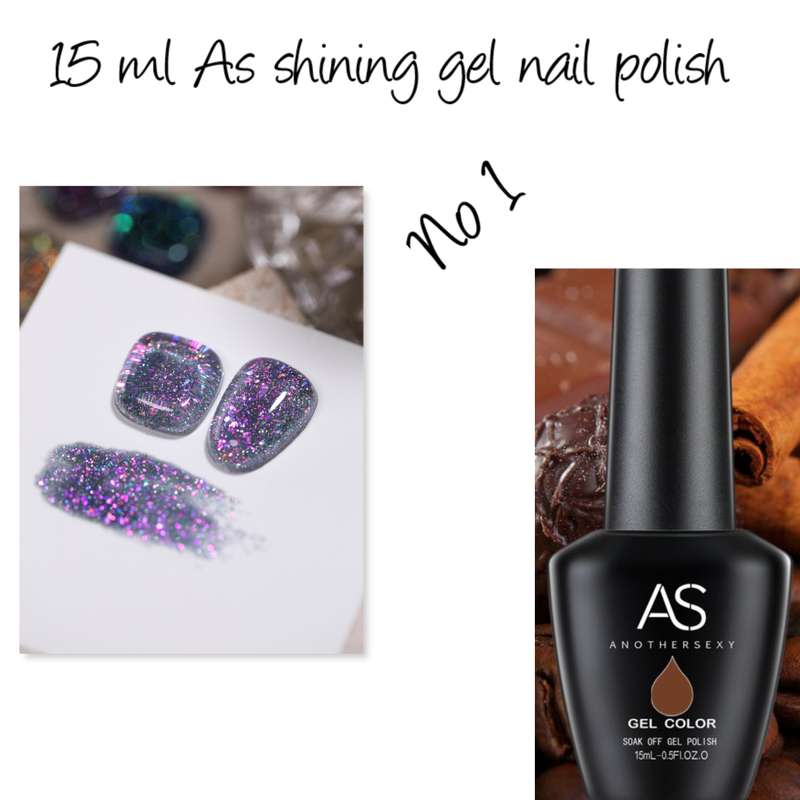 AS Shining Shining Gel Polish B117 15ml no 1