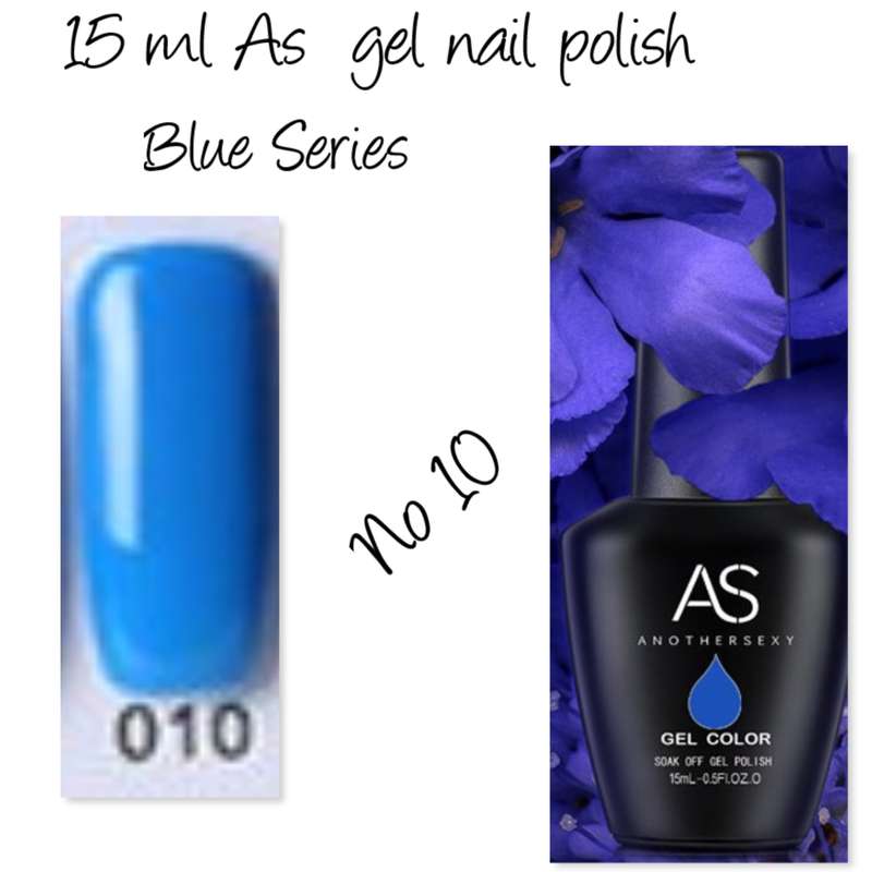 AS UV/LED Gel Polish 15ml - Blue Series no 10