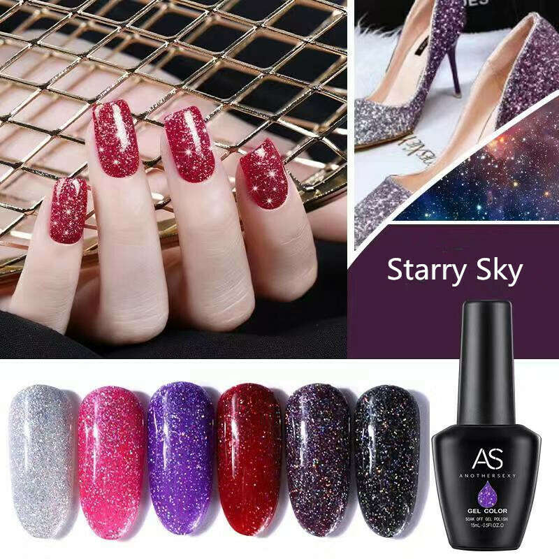 AS Gel Polish Starry Sky -B69 MESSAGE NUMBER