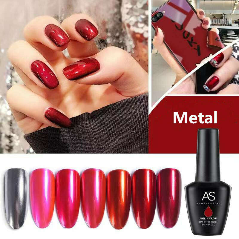 AS Gel Polish Metallic (B94) MESSAGE NUMBER