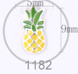 Tropical Nail Alloy Decoration sold per one -    1182