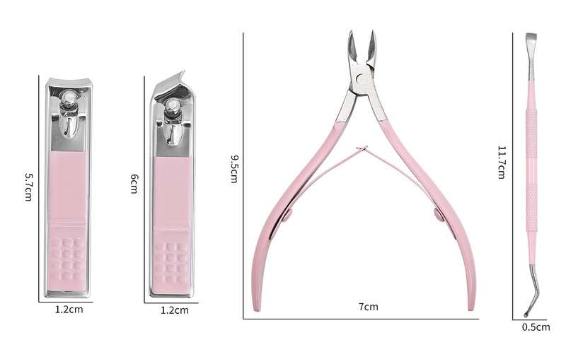 4 Piece Manicure Tool  Set 06