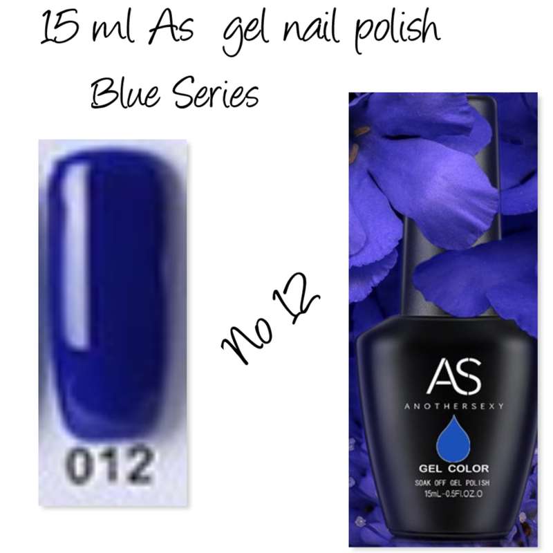 AS UV/LED Gel Polish 15ml - Blue Series no 12