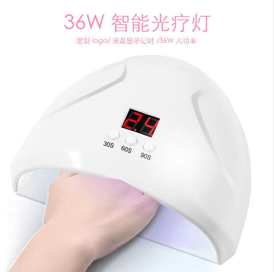 2in1 Dazzle 36W UV&LED Lamp USB Cable ( 12 LED Beads ) - pink and white