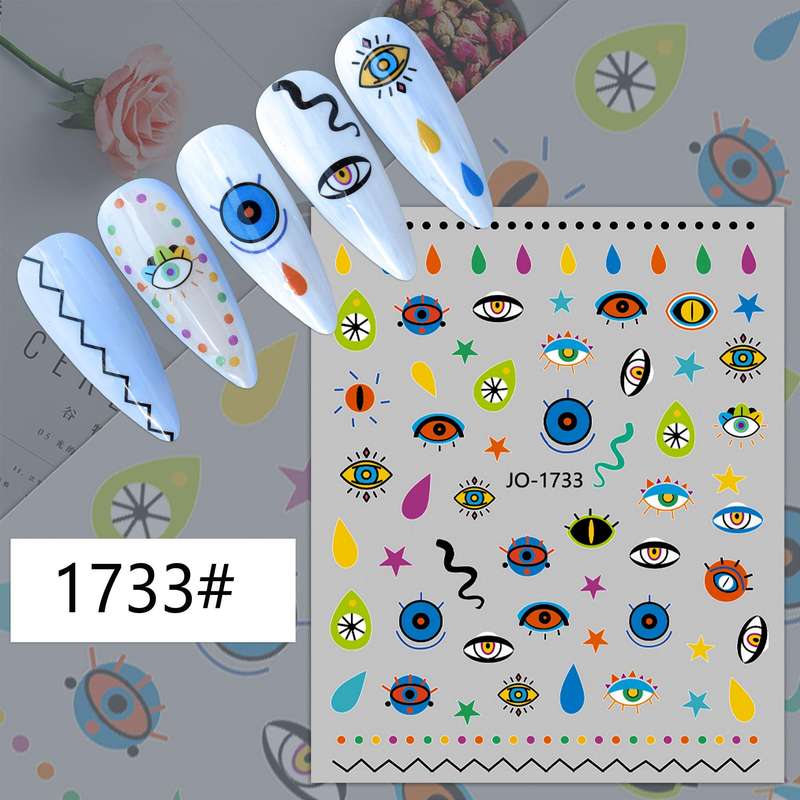 TNA Eye Nail Sticker JO-1733