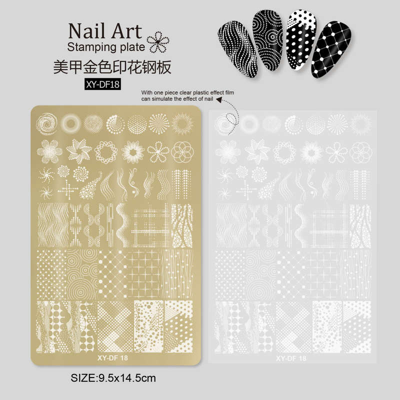 XY-DF Gold Stamping Plate - XY-DF18