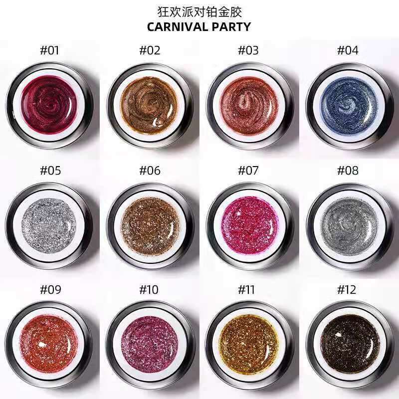 VENDEENI Carnival Party Gel 10g Message number of pot