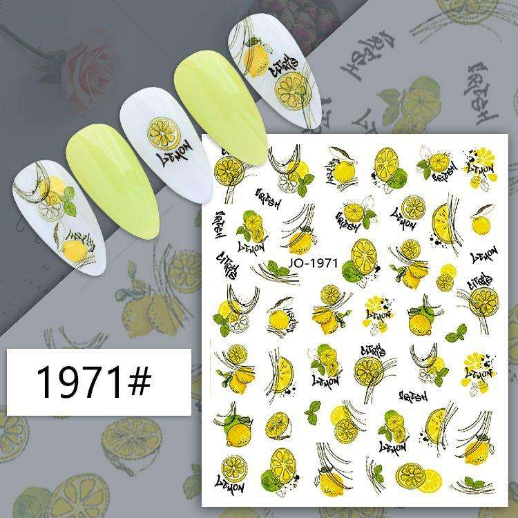 TNA Fruit World Nail Sticker8*10cm  JO-1971