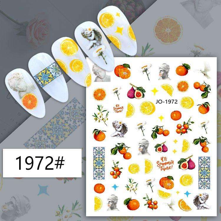 TNA Fruit World Nail Sticker8*10cm  JO-1972
