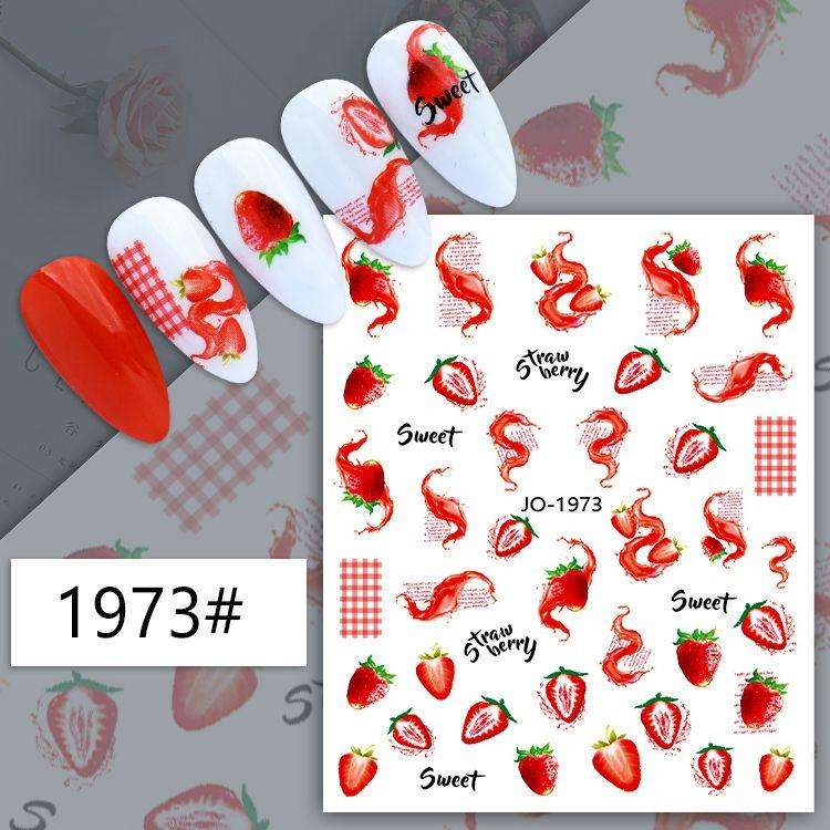 TNA Fruit World Nail Sticker8*10cm  JO-1973