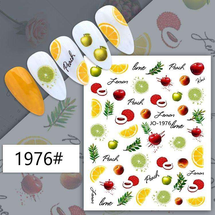 TNA Fruit World Nail Sticker8*10cm  JO-1976