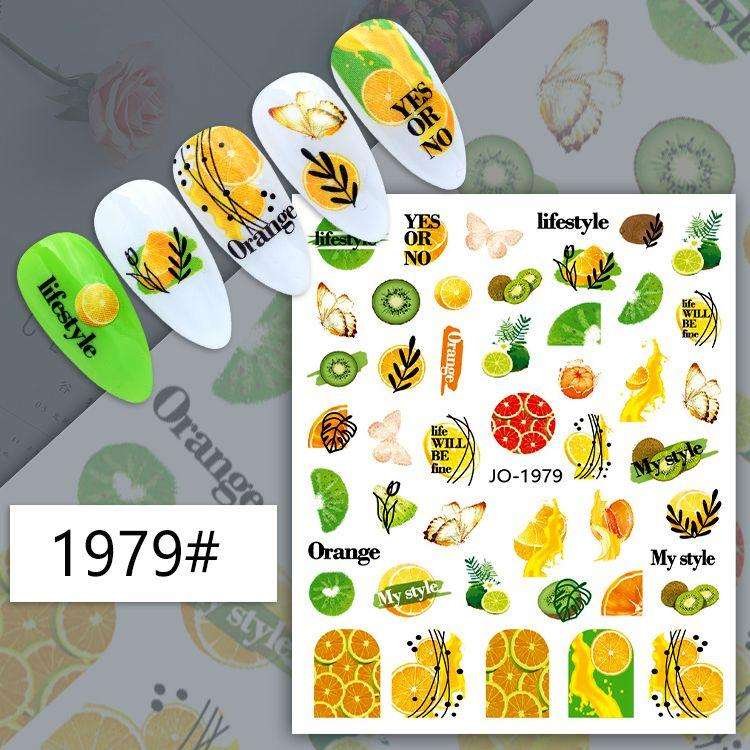 TNA Fruit World Nail Sticker8*10cm  JO-1979
