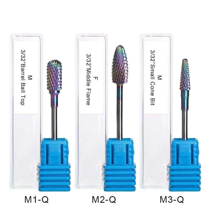 Tungsten Colour Drill Bit -  M3 - Small Cone Bit