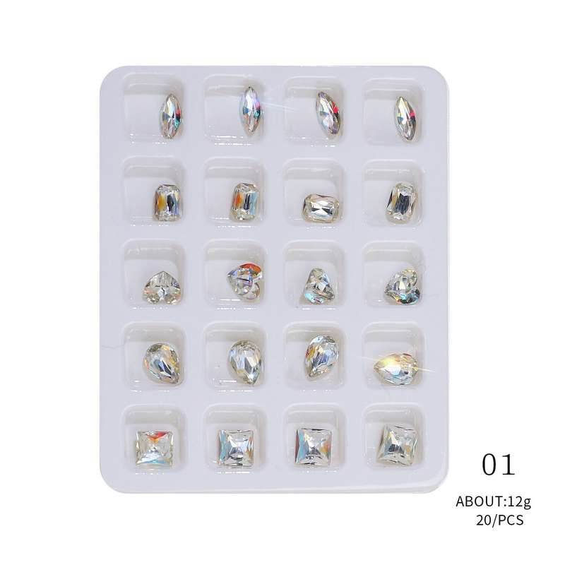 Nail K9 Special Shape Drill Rhinestone num 1