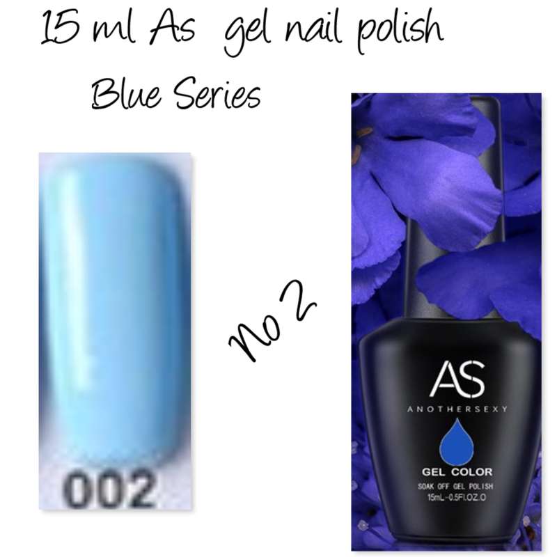 AS UV/LED Gel Polish 15ml - Blue Series no 2