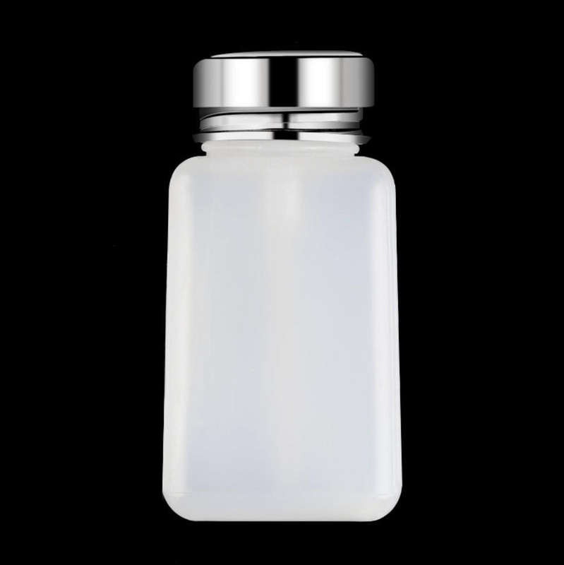 200ml Metal Head Push Down Bottle Pump Empty Bottle