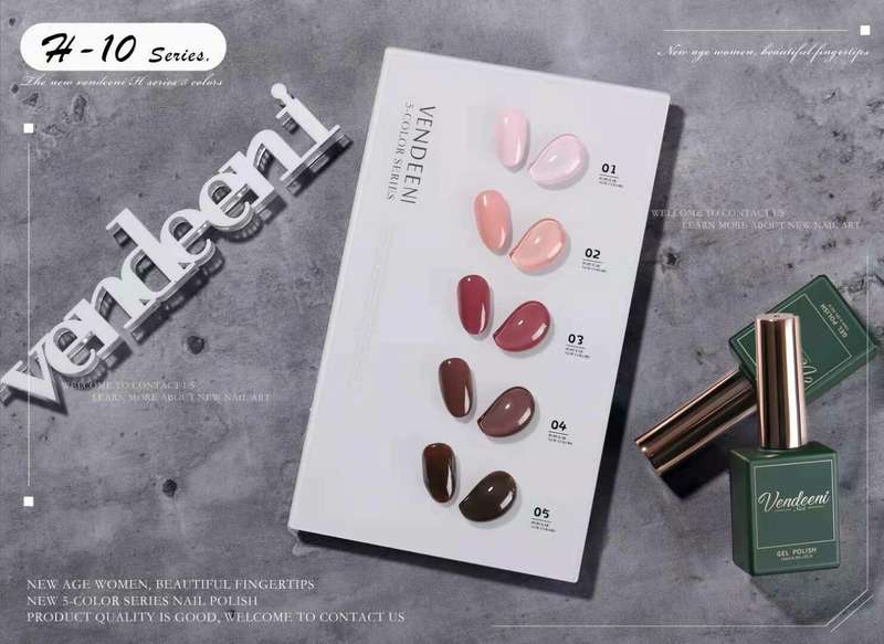Vendeeni UV/LED Gel Polish 15ml H10 message color number